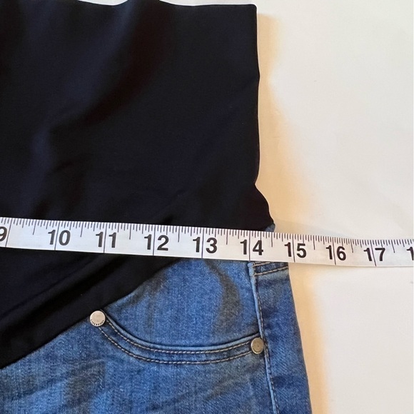Liverpool The Crop Maternity Jeans Lanier Mid Wash Size 6/28 - Picture 10 of 12